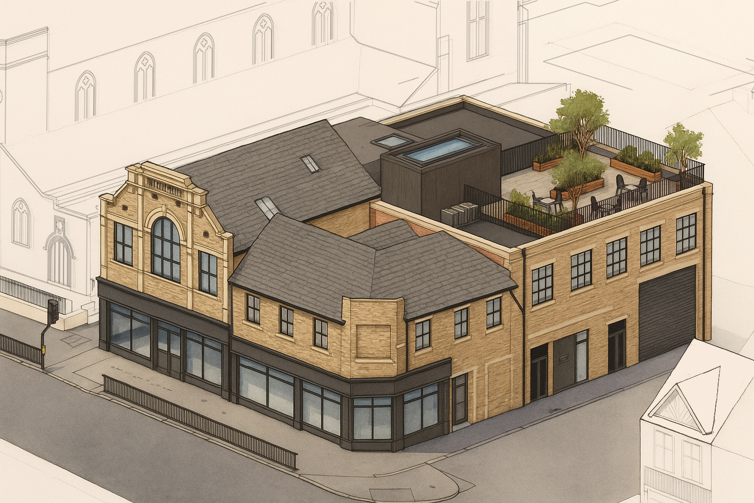 Conversion of Historic Building to Apartments